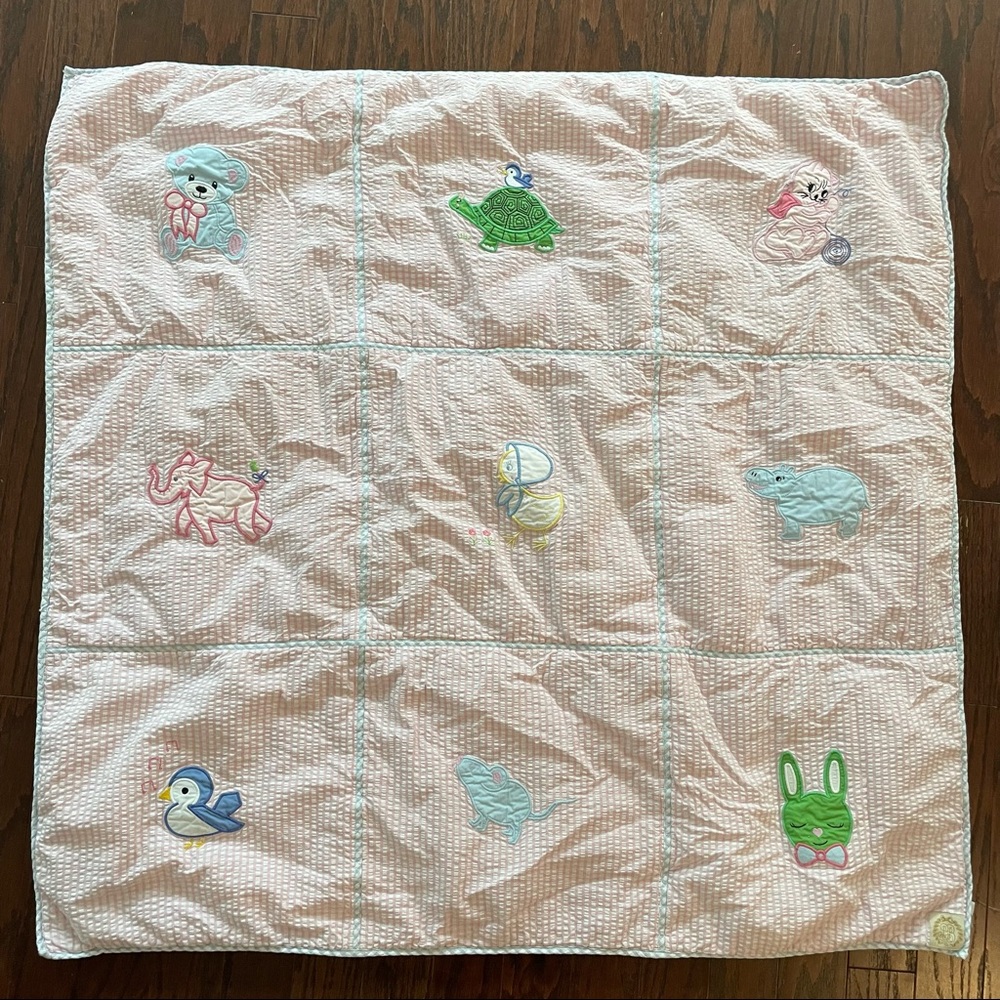 The Beaufort Bonnet Company Tummy Time Throw
